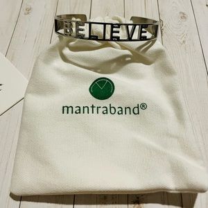 Mantraband “Believe” Bangle